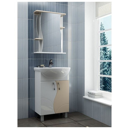 Мебельная раковина Style Line Уют 55 белый