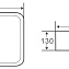 Раковина накладная BelBagno BB1304 39.5x50.5x13 белый - фото 6