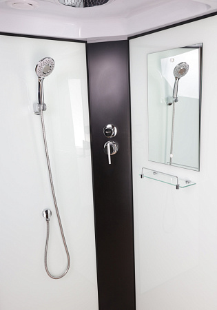 Душевая кабина Niagara Classic NG-6707-14 80x80x215 стекло прозрачное/профиль черный