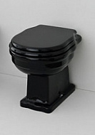 Унитаз приставной ArtCeram Hermitage HEV003 03;00 черный глянцевый