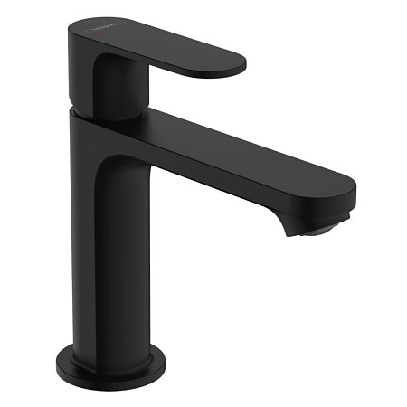 Смеситель Hansgrohe Rebris S 72517670 для раковины,со сливным гарнитуром, черный матовый