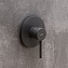 Смеситель Damixa Scandinavian Pure 367500300 для душа, черный - фото 3