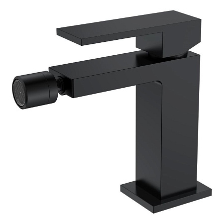 Смеситель Boheme Qubic 476-B для биде, черный