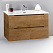 Тумба с раковиной BelBagno Etna ETNA39-700/390-2C-SO-RN-P 70 Rovere Nature