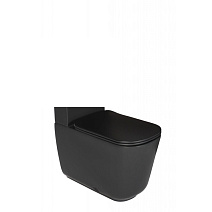 Чаша для унитаза-компакта Kerasan Tribeca 511731 черный матовый