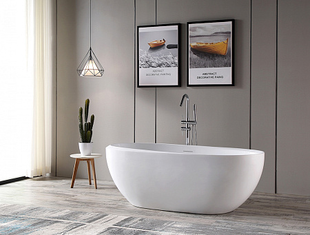 Акриловая ванна ABBER AB9285 170x80 белый