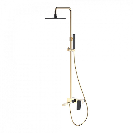 Душевая стойка Boheme Q 148-GB.2 золото/черный