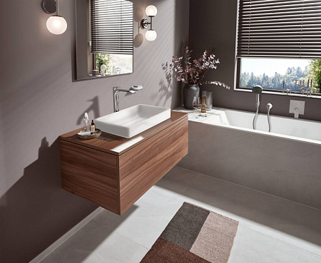 Смеситель Hansgrohe Vivenis 75415700 для душа, белый матовый