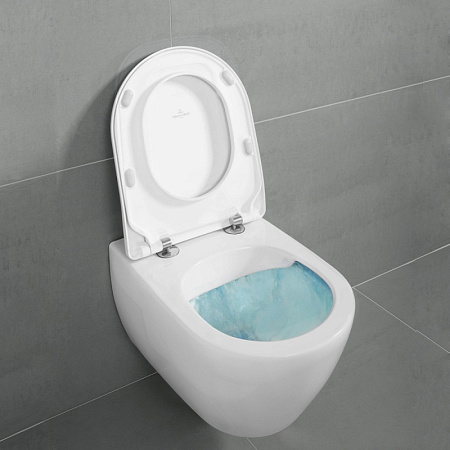 Унитаз подвесной Villeroy & Boch Subway 2.0 5614R2R1 альпийский белый CeramicPlus