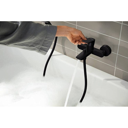 Смеситель Hansgrohe Rebris E 72450670 для душа, черный матовый