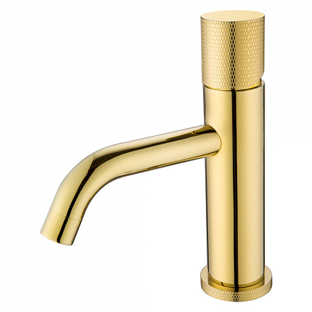 Смеситель Boheme Stick 121-GG.2 для раковины, ручка Touch, золото