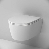 Унитаз подвесной Am.Pm Func C8F1700MWSC микролифт, белый матовый