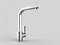 Смеситель GPD Pedra MTE160 для кухонной мойки, хром Смеситель GPD Pedra MTE160 для кухонной мойки, хром