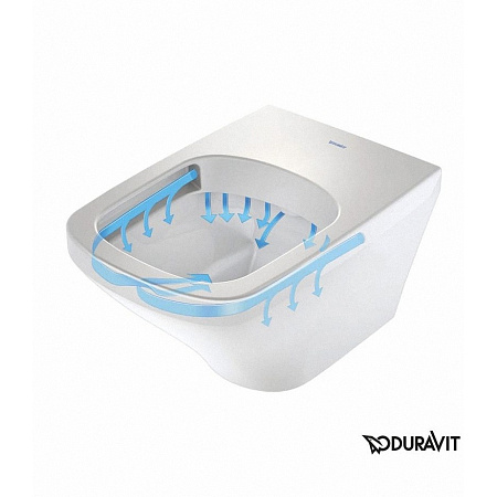 Унитаз подвесной Duravit DuraStyle 45520900A1 микролифт