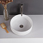 Раковина накладная BelBagno BB1357 37.5x37.5x12 белый - фото 4
