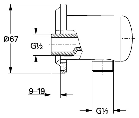 Шланговое подключение Grohe Relexa Plus 28671000