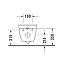 Унитаз подвесной Duravit Starck 3 2527090000 Rimless - фото 2