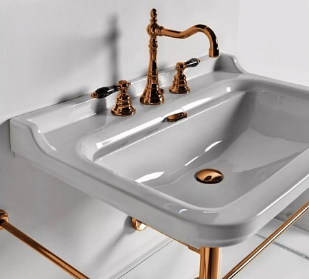 Заглушка для перелива Kerasan Waldorf 811393br бронза