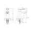 Смеситель для раковины Rush Balearic BA3935-11 хром - фото 2