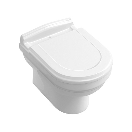 Унитаз подвесной Villeroy & Boch Hommage 6661B0R1 альпийский белый