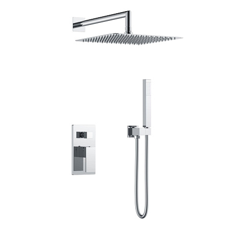 Верхний душ Boheme Qubic 421-CR хром