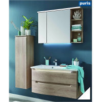 Мебель для ванной Puris Purefaction WUA36901SR(672/161) 90 R белая высокоглянцевая
