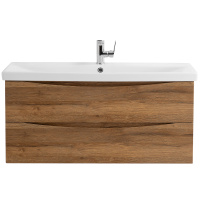 Тумба с раковиной BelBagno Marino-Cer MARINO-CER-1000-2C-SO-RR-P 100 rovere rustico  