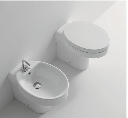 Унитаз приставной Kerasan Cento 351601 овальный