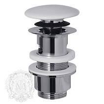 Донный клапан Migliore Ricambi 17954 "click-clack" под перелив, керамика Донный клапан Migliore Ricambi 17954 "click-clack" под перелив, керамика