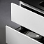 Мебель для ванной Sancos Urban 70 UR70W белый/черный - фото 6