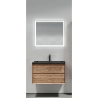 Мебель для ванной Sancos Marmi 2.0 80 MR2.080ECH дуб чарльстон/черный