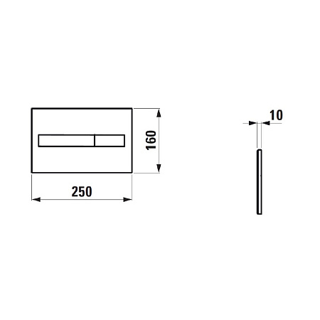 Комплект унитаз подвесной + инсталляция + кнопка Laufen PACK PRO RIMLESS 8.6996.6.000.000.R