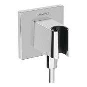 Шланговое подключение Hansgrohe Fixfit Porter E 26889000 с держателем душа, хром