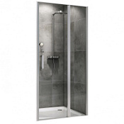 Душевая дверь ABBER Sonnenstrand AG04120S прозрачное/хром