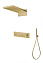 Душевой комплект Boheme Fusion 130-G для душа, золото