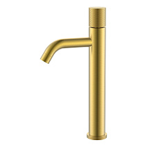 Смеситель Boheme Stick 122-MG.2 для раковины, ручка Touch, золото матовое