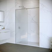 Душевая перегородка RGW Walk In WA-110B 120x195 прозрачное/черный