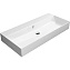 Раковина GSI Kube X 9423011 100 белый - фото 1
