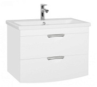 Тумба под раковину Style Line Жасмин-2 80 PLUS 2 ящика, люкс белый