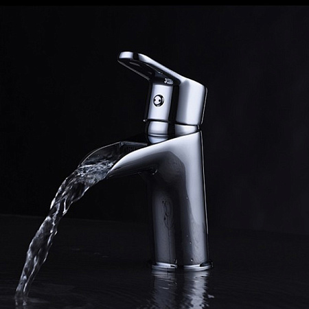 Смеситель D&K Marx Rhein DA1392801 для раковины, каскадный излив