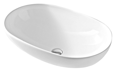 Раковина ArtCeram La Ciotola LCL002 01;00 70 белый глянцевый
