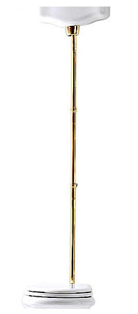 Труба высокая к подвесному бачку Kerasan Retro золото