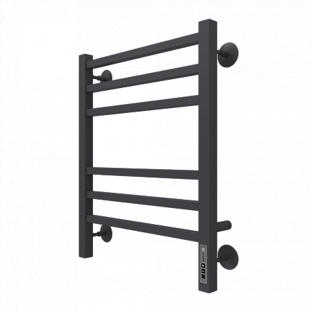 Полотенцесушитель электрический Terminus Ватикан П6 450х600  КС 9005 матовый  черный