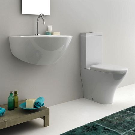 Унитаз-моноблок Kerasan Aquatech 371701 белый