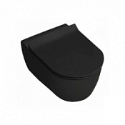 Чаша для унитаза подвесного Hatria Fusion A1Y1CC02 черный матовый