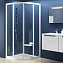 Душевой уголок Ravak Supernova SKCP4-80 SABINA 31144V100Z1 Transparent, белый - фото 1