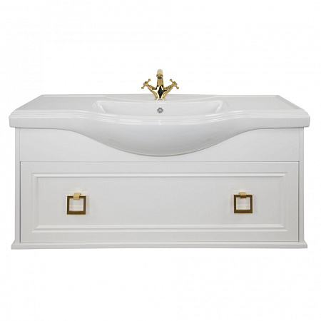 Тумба с раковиной Tessoro Foster TS-F90120-CH-W 120 подвесная, белый