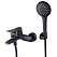 Смеситель Lemark Bronx LM3714BL для  ванны с душем, черный