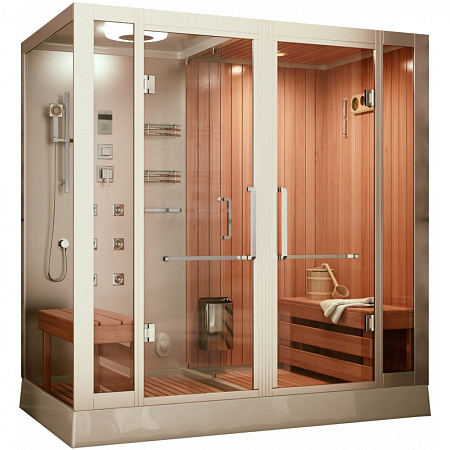 Душевая кабина Frank F921R 2200*1300 с финской сауной