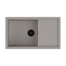 Кухонная мойка Omoikiri Sintesi 86-GR 86x50x21.7 leningrad grey